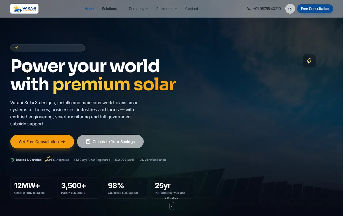 Varahi SolarX preview